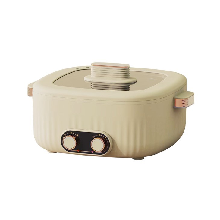 Yuanyang Pot Design 6L Electric Cooking Pot